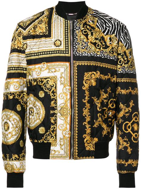 versace baroque jacket replica|versace clothing for men.